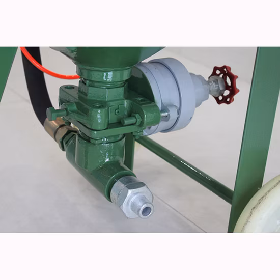 Movable Pressurized Sand Blasting Machine/Shot Blaster, Shot Blasting Cleaner/Sandblasting Equipment/Peening Tank/Derusting Tool